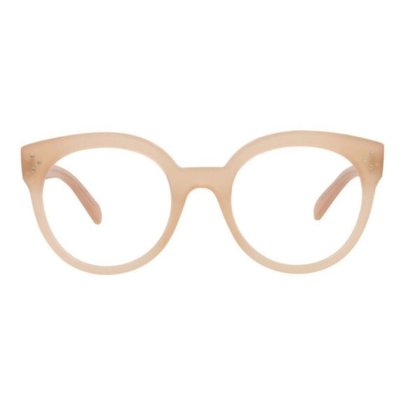 Celine Womens Cat Eye Pink Pink Transparent Fashion Designer Eyewear - Picture 1 of 4